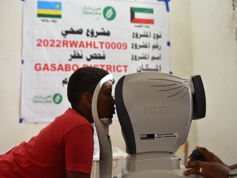 The Direct Aid Office in Rwanda conducts vision screening for more than ...